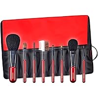 熊野化粧筆 竹宝堂 メイクブラシ4本 革ポーチセット 熊野化粧筆 竹宝堂 メイクブラシ4本 革ポーチセット 熊野化粧筆