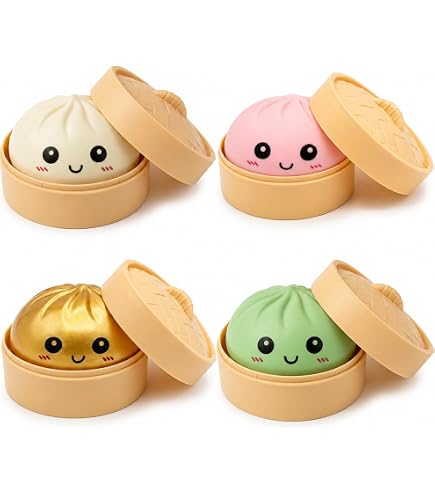 Mystery Dumpling Squishy - Boule Anti-stress Brillante, On Presse Et On Relaxe !