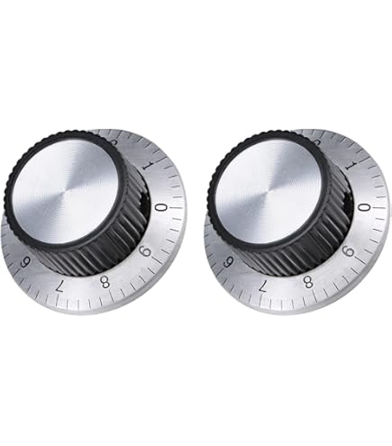 Amazon | uxcell ノブ スピーカーコントロールノブ ボリューム