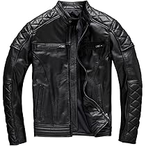Amazon | [PENCOSTER] 牛革 レザージャケット ライダース