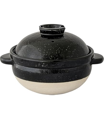 Amazon｜長谷製陶 伊賀 土鍋 大 3-5人用 約31cm 約3600ml 直火