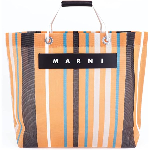 Amazon | [Marni] マルニ ストライプバッグ カバン 【FLOWER CAFE