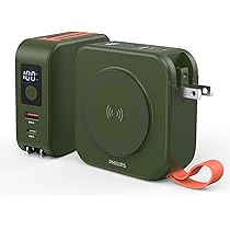 Amazon | Philips(フィリップス) 10000mAh MagSafe マグネット式