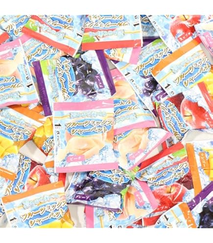 Amazon.co.jp: リボン 果汁100％フローズンシャーベット 9本×12袋