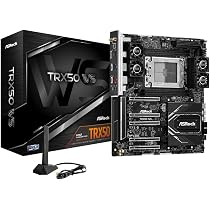 マザーボード・CPU・RAMセット Amazon | ASRock マザーボード TRX50 WS AMD CPU (Socket sTR5) 対応
