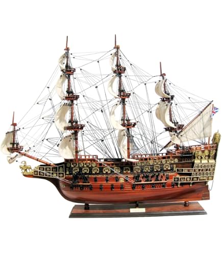Amazon | 帆船模型 完成品 木製 HMS ヴィクトリー号 HMS Victory