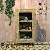 Sea Boat-シーボート レトロディスプレイラック*カウンターラック*古木製*シャビー家具*リサイクルウッド*デザイナーズ*アンティーク雑貨*北欧風*レトロ*クラシック*モダン*マリン*RCR-31