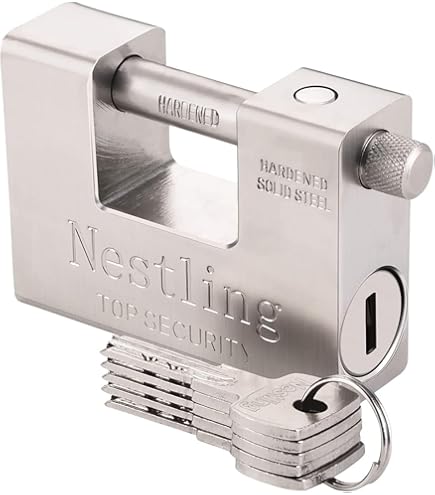 Amazon | Zarker J45S 同一鍵付き南京錠 高耐久ステンレス