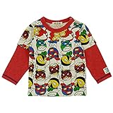 CHILD CHAMP(チャイルド チャンプ) スラブ天竺マスクマンレイヤード長袖Tシャツ 90cm/アイボリー NO.C-86143107