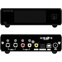 Amazon.co.jp: TOPPING E50 DAC ES9068AS MQA XU216 32Bit/ 768kHz 