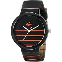 美品 LACOSTE クロノグラフ ラバーバンド 腕時計 電池新品 クォーツ Amazon.co.jp: LACOSTE(ラコステ) 腕時計 電池式クォーツ 男女