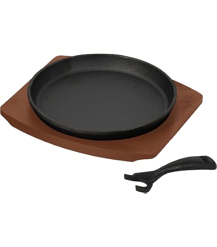 Amazon | ノーブランド品ステーキ皿3枚セット南部鉄器及源鋳造株盛栄堂