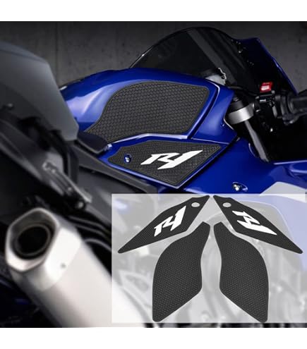 Amazon | PRINT (プリント) タンクサイドパッド HDR ブラック YZF-R7