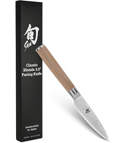 Shun Kai Classic White Santoku Knife (New) Santoku Knife, White