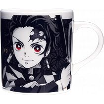 Amazon.co.jp: 鬼滅の刃 竈門炭治郎 マグカップ モノクローム