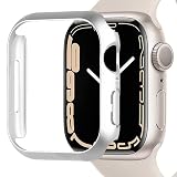 Miimall 対応 Apple Watch Series 9/8/7 41mm 専用ケース 【2023新モデル】 アップルウォッチ 41mm 保護カバー PC材質 超簿軽量 衝撃吸収 装着簡単 傷防止 Apple Watch 7 ケース （41mm|クリア）