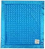 My Blankee Luxe Snail Baby Blanket, 14" x 17", Turquoise