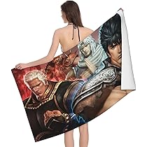 Amazon｜北斗の拳 バスタオル大判 マイクロファイバー 厚手 バス