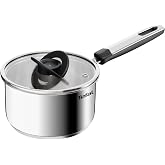 Tefal Space Emotion Induction Stainless Steel Uncoated Saucepan 16cm + Lid E3282245