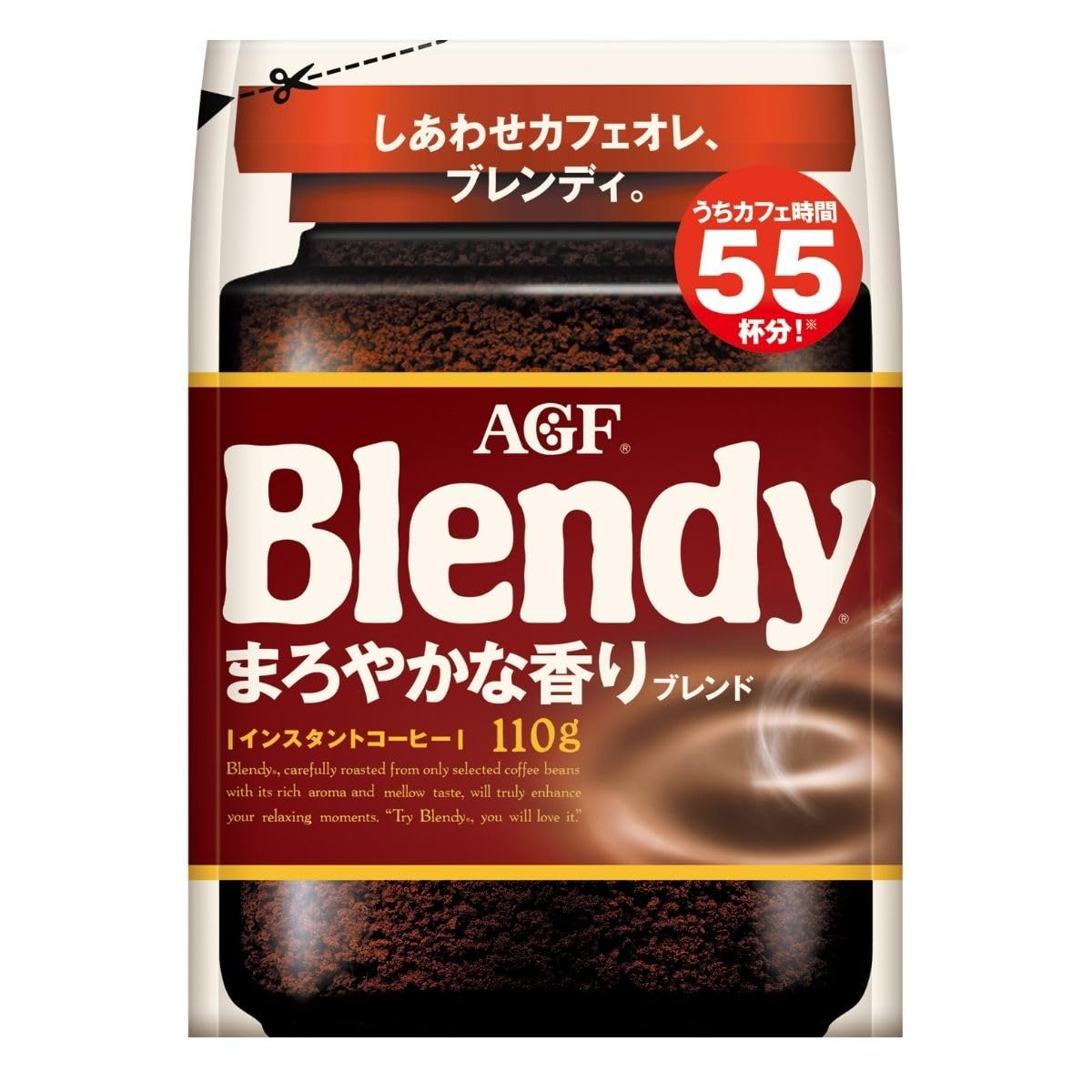 【本日最終日】【スマイルSale】【41%OFF】【700円（定期便630円）】 AGF ブレンディ 水に溶けるコーヒー まろやかな香りブレンド 110g