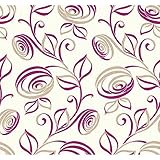 York Wallcoverings WH2604SMP Wallpaper-Her Spiral Dance Wallpaper Memo Sample, 8-Inch x 10-Inch, Pea