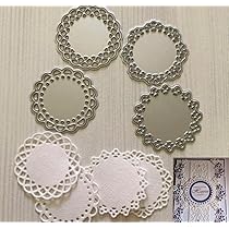 新品★再入荷★ステッチ入りドイリーレースサークル3pcsセット　カッティングダイ 新品☆再入荷☆ステッチ入りドイリーレースサークル3pcsセット
