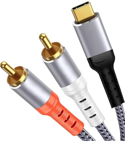 Amazon | Cayin cs-30tcr USB Type - C to RCA同軸ケーブル