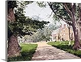The Henry Fordプレミアムシックラップキャンバス壁アート印刷題名The Wayside Inn Sudburyマサチューセッツ州ヴィンテージ写真 40" x 30" ah0200-0211