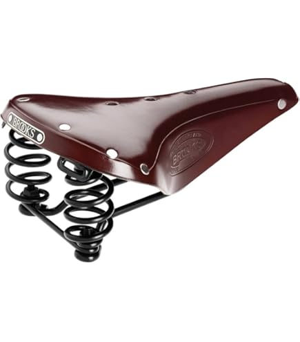 Amazon | BROOKS(ブルックス) 伝統のレザーサドルB17のスプリングつき