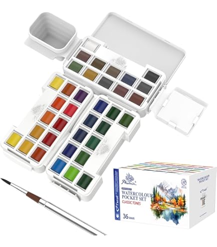 Amazon.co.jp: SUPER VISION(スーパービジョン) 動植物色 水彩絵の具