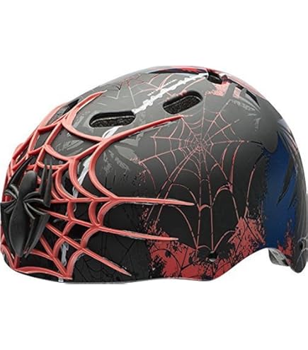 MARVEL スパイダーマン フルフェイスヘルメット Mサイズ DOT認証 Amazon | ディズニー マーベル スパイダーマン ヘルメット レッド
