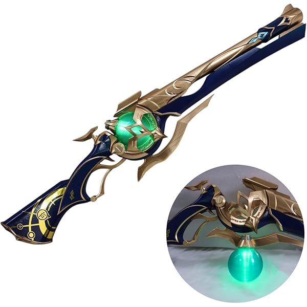 Amazon.co.jp: [Acosdary]コスプレ道具 アナイクス 道具銃 発光可能