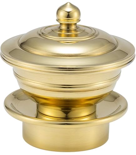 【修縁堂】 4器1セット 洒水器 塗香器 食事器 法具 真鍮制 楽天市場】【送料無料】見逃せない！洒水器、塗香器二器セット