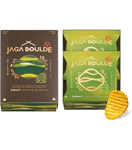 Amazon.co.jp: Calbee+ × 東京ばな奈 じゃがボルダ ポテトチップス 4種