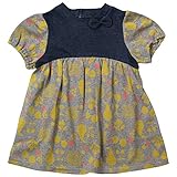 《H28年秋冬物》(日本製) Joues douces(ジュース デュース) ジャガードフルーツ柄半袖ワンピース 80cm /GY NO.DP-63800