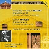 Mozart: Symphony No.40, Mahler: No.4
