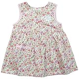 《初夏盛夏対応》(日本製) Pample Mousse(パンプルムース) ブロード花柄Ptノースリワンピース 90cm/PK NO.DP-82101