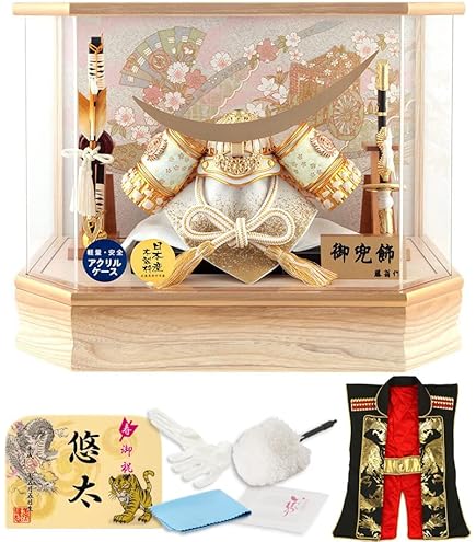 Amazon | 五月人形 童宝初陣大将 秀月作 | 兜飾り | おもちゃ