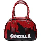 ホクシン交易 HTCゴルフ ゴルフ用ボストンバッグ レッド GODZILLA[ゴジラ] ポーチ 2019モデル BAG0003