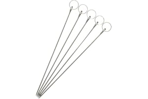 キャプテンスタッグ バーベキュー丸串18cm5本組 M-8051