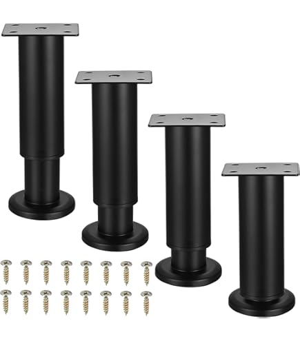 Amazon.co.jp: LOYELEY 伸縮式 レベリングフット 4個セット 家具