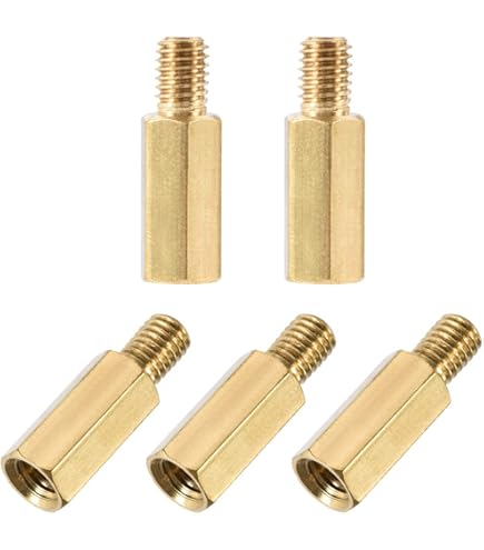 Amazon | uxcell PCBマザーボードスペーサースタンドオフ ナイロン