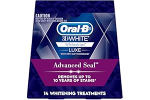Oral-B 3DWhite Luxe Whitestrips 高级密封，14 次美白护理