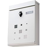 カバポスト(Cabapost) 郵便ポスト ひねるだけ簡単ロック 鍵付き レターパック対応 大型 郵便 ポスト 壁掛け