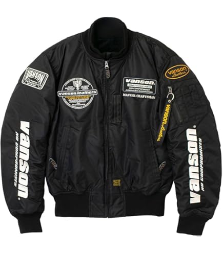 Amazon | VANSON(バンソン) ライダースメッシュジャケット BLACK