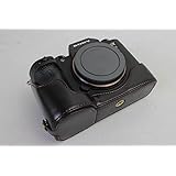 Koowl 対応 Sony ソニー A9 α9 A7R III α7R III A7 III α7 III カメラ バッグ カメラ ケース 、Koowl手作りトップクラスのＰＵレザーカメラハーフケース、一眼カメラケース、防水、防振、携帯型、透かし彫り