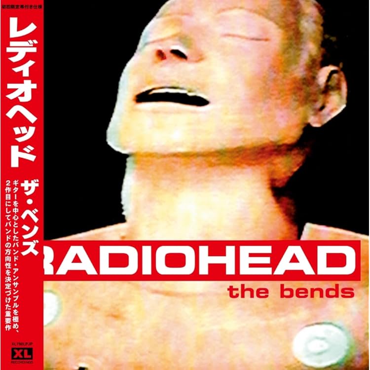 日本語帯付 radiohead LP 2枚セット レコード レディオヘッドの名盤が