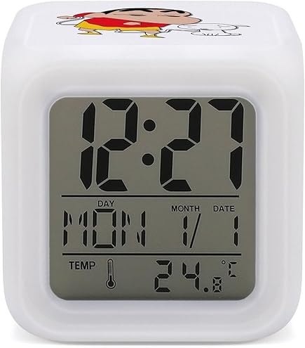 クレヨンしんちゃん　目覚まし時計　美品 Amazon.co.jp: クレヨンしんちゃん 目覚まし時計 アナログ 大音量