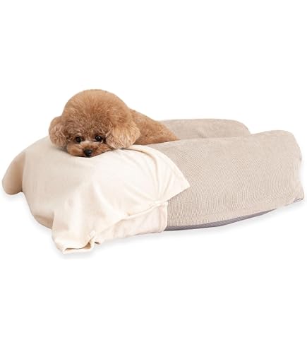 Amazon | エムール シニア期からの やわらか ドッグケアベッド 犬