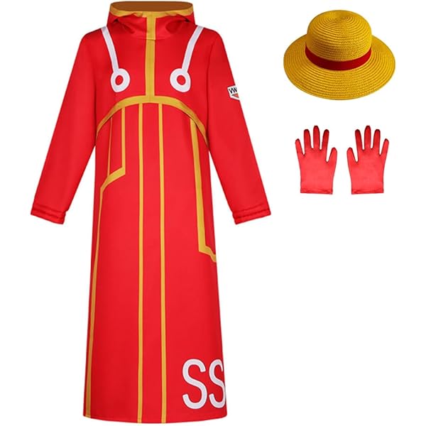 Amazon.co.jp: [小さな店] ルフィ コスプレ衣装 ワンピース エッグ